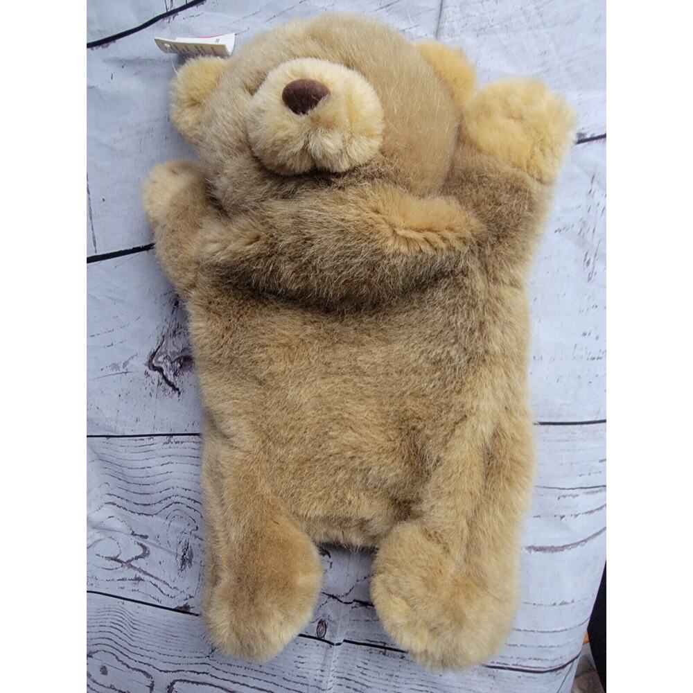 Shilla angels tough warm cuddly Collectible fuzzy Tan Teddy Bear